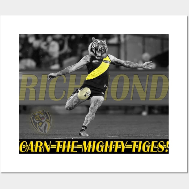 OG AFL - Richmond Tigers Wall Art by OG Ballers